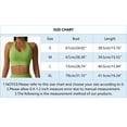 thumbnail image 3 of Celivon Womens Sports Bras Halterneck Backless Fitness Bustier Padded Push Up Without Underwire Top High Support Workout Full Coverage Vest Underwear Yoga Everyday Bra Size S-XL, 3 of 4