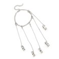 thumbnail image 4 of Chain Finger Rings Bracelet, Fadeless Cool Silver Bracelet  Chain  for Party, 4 of 8