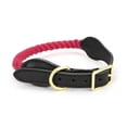 thumbnail image 3 of Luxe Royal Leather Rope Collar, 3 of 6