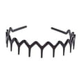 thumbnail image 5 of 1/2x Plastic Headbands Alicebands Grip Teeth Spiky Hair Accessories Girls Ladies H7L8, 5 of 8