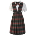 thumbnail image 2 of Cookie's Girls' Jumper (Sizes 2 - 6X) - black/red/white/gold *plaid #63*, 6 (Little Girls), 2 of 2