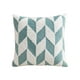thumbnail image 2 of Fiudx Funda de Almohada de Terciopelo con Diseño de Copos de Nieve, Transpirable, Suave Al Tacto, con Estampado Geométrico, Elegante Decoración para El Hogar, Sofá de Oficina, Cojín de Noche, Cremall, 2 of 6