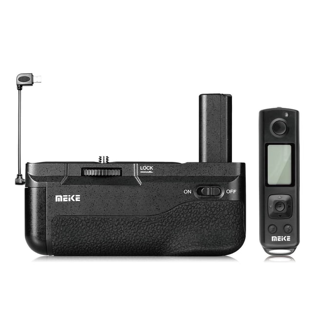 Empuñadura de batería del mando a distancia para Sony A6100 A6400 A6300