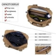 thumbnail image 3 of Sac à Main Hobo avec Multi-Poches pour Magasinage Randonnée Usage Quotidien, 3 of 5