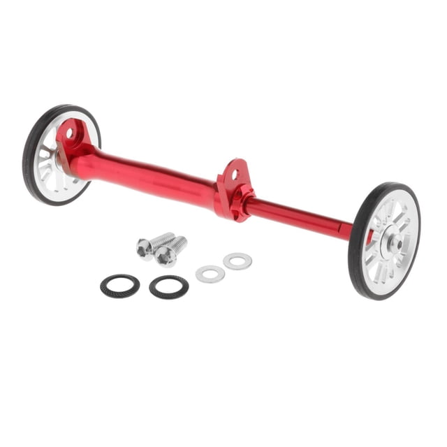 Varilla de extensión para montar en bicicleta al aire libre, bicicleta Plata roja Zulema Ruedas fáciles de bicicleta