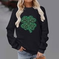 thumbnail image 6 of Guluxicc Sweatshirts for Women Casual Long Sleeve Graphic Printed Shirts St. Patrick's Day Pullover Tops, M, 6 of 6