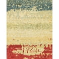 thumbnail image 1 of Ahgly Company Indoor Rectangle Abstract Mustard Yellow Abstract Area Rugs, 4' x 6', 1 of 6