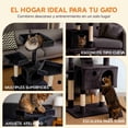 thumbnail image 4 of Torre Árbol Rascador Multinivel Poli Pets con Escalera Gris, 4 of 6