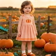 thumbnail image 2 of OJSFQUFP Toddler Baby Halloween Outfit Girls Comfortable and Breathable Halloween Dress Fashionable and Cute Sleeveless Dress, 2 of 4