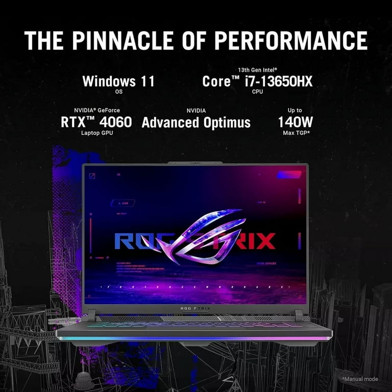 ASUS ROG Strix G16 (2024) Gaming Laptop, 16” 16:10 FHD 165Hz