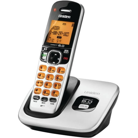 DECT 6.0 Expandable Cordless Phone with Caller ID - Silver (D1760), Caller ID/Call Waiting By (Best Cordless House Phone)
