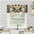 thumbnail image 4 of Vintage Rooster Kitchen Valances for Windows 60x18 Inch Kitchen Curtains Valances Rod Pocket Pastoral Animals Plaid Bathroom Window Valances for Window Treatment Decor, 4 of 6