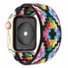 YuiYuKa Scrunchie Strap for Apple Watch Band 40mm 38mm 41mm 45mm 44mm 42mm,Bohemia Elastic Solo Loop Bracelet iWatch Series 3 4 5 6 SE 7 - Bohemia multicolor