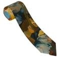 thumbnail image 3 of Balery Sunflower Field Art Corbata Clásica de Seda para Hombre, Corbata Tejida Jacquard, Corbatas Formales para Negocios y Bodas, 3 of 7