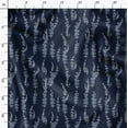 thumbnail image 3 of Soimoi Poly Canvas Blue Fabric By the Yard - 56 Inch Wide - Florals Print Fabric - Elegant and Timeless Patterns for Fashion and Home Decor Printed Fabric, 3 of 6