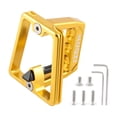 thumbnail image 2 of Folding Bike Carrier Bracket Front Bag Holder Durable Aluminum Cargo Frame Bag Rack Aureate, 2 of 10