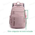 thumbnail image 3 of Mochila Abeleza Escolar A31 color rosa oscuro diseño lisa 30L, 3 of 8