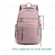 thumbnail image 3 of Mochila Abeleza Escolar A31 color rosa oscuro diseño lisa 30L, 3 of 8