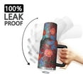 thumbnail image 3 of OBREWU Pioneer Flower Tumbler with Handle and Lid,40oz Pioneer Flower Double Wall Vacuum Insulated Tumbler,Pioneer Flower Cups Gift for Women and Men, 3 of 7