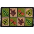 thumbnail image 2 of Imports Decor Inc 30" Green and Brown Rectangular Dragonfly Basic Coir Door Mat, 2 of 2