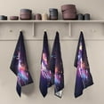thumbnail image 5 of SKYSONIC Galaxy Unicorn Kitchen Towels, 18 x 28 Inch Super Soft and Absorbent Dish Cloths for Washing Dishes, 6 PCS Reusable Multi-Purpose Microfiber Hand Towels for Kitchen, 5 of 7