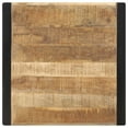 thumbnail image 3 of vidaXL Dining Table 70x70x75 cm Solid Rough Mango Wood, 3 of 5