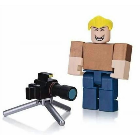 Celebrity Collection Series 2 Heroes of Robloxia: Paparazzi Mini Figure (Without Code) (No Packaging)
