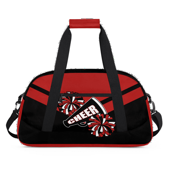 Qzjjjmy Cheerleading Duffle Bags for Girls Cheer Bag Travel Duffle Bag Women Overnight Bag