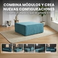 thumbnail image 2 of Otoman Modular Tapizado Moderno para Sala Uso Versátil, 2 of 6
