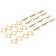 thumbnail image 4 of DIY Necklace Bracelet Jewelry Making Stainless Steel Toggle Clasps Bar Set Toggle Connectors Gold, 4 of 14