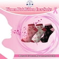 thumbnail image 5 of Yacht & Smith Pink Ribbon Breast Cancer Awareness Ankle/Crew Socks for Women (Assorted Ankle, 36), 5 of 7