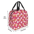 thumbnail image 2 of Pofeuu Piggy Sunflower Print Lunch Bag Lunch Box Large Capacity Insulated Lunch Bag for Adult, Leakproof Reusable Lunch Tote Bags for Work, 2 of 5