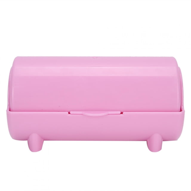 Papel absorbente de aceite para estampador de uñas, herramienta para quitar patrones de estampador de uñas, herramienta de manicura (rosa)