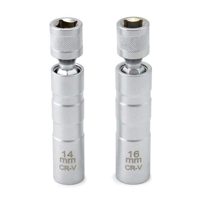 Dado para Bujías QWORK 14mm y 16mm Magnético Giratorio