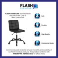 thumbnail image 3 of Sorrento Home and Office Task Chair in Black Fabric, 3 of 6