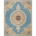 thumbnail image 2 of Safavieh Heritage Jacinth Oriental Area Rug, Blue/Beige, 8' x 10', 2 of 8