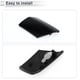 thumbnail image 5 of Cubierta de llave de manija de puerta del coche Unique Bargains, lado izquierdo, tapa de protector de cerradura para BMW Serie 7 G11 G12 2017-2022 No. 51217474681 ABS Negro 1 Pc, 5 of 6