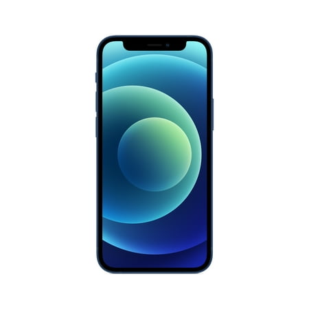 Straight Talk Apple iPhone 12 Mini, 64GB, Blue- Prepaid Smartphone [Locked to Straight Talk]