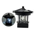 thumbnail image 3 of tredstone Solar Lighthouse Rotating Lamp LED Solar Light Garden Yard Lawn Decor Black, 3 of 7