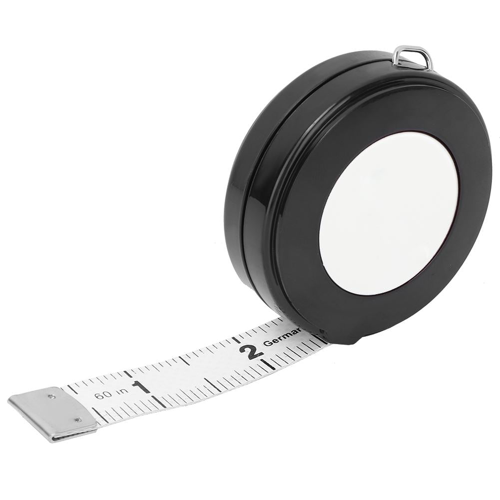 Cloth Tape Measure for Body 1.5m 60 Inch Metric Measuring Tape for Sewing Black 