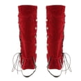 thumbnail image 1 of Pirate Boot Covers Knight Steampunk Faux Leather Waterproof Boot, 1 of 8
