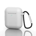thumbnail image 1 of PANDACO White Soft Case for AirPods Charging Case (1st/2nd Gen), 1 of 5