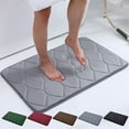 thumbnail image 1 of Fiudx Alfombrillas Antideslizantes de Microfibra Suave, Muy Absorbentes, Lavables a Máquina, para Baño, Salón, Cocina, Secado Rápido, Versátiles, 40 X 60 Cm., 1 of 7