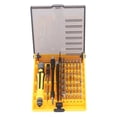 thumbnail image 2 of Juego de destornilladores 46 en 1 con puntas magnéticas, kit de herramientas de reparación electrónica para mantenimiento de relojes, 2 of 15