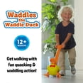 thumbnail image 2 of Juguete de Empuje Waddles El Pato Amarillo con Sonidos de quacking, 2 of 4