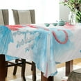thumbnail image 3 of GZHJMY Cute Seahorse Rectangle Tablecloth, Waterproof Stain Wrinkle Resistant Washable Polyester Table Cover for Picnic Dinner Holiday Kitchen Party Decor, 60 x 90 in Home Decor, 3 of 7