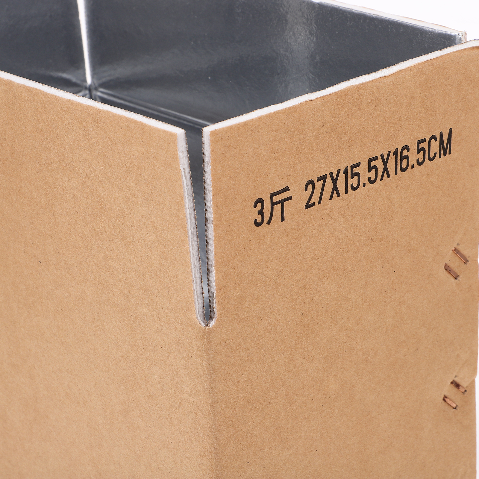2pcs Insulated Shipping Box for Cold Storage, Reusable Cooler Box Aluminum Foil Insulation Cold Shipping Boxes for Fresh Seafood Packaging Supplies