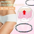 thumbnail image 1 of Wmkox8yii Tobillera de playa con cuentas de cálculos biliares negros magnéticos ovalados a la moda con personalidad para mujer Wmkox8yii  FJKAFA380, 1 of 9