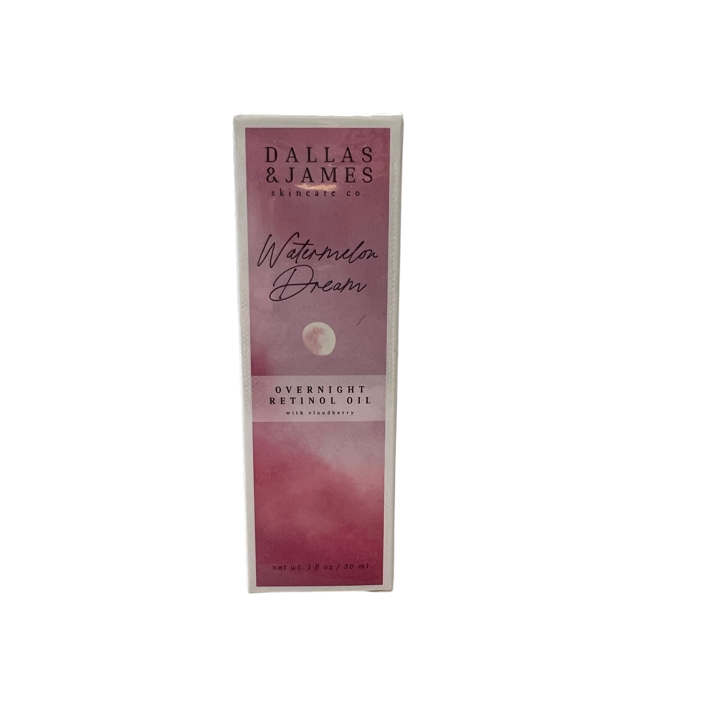 Dallas & James Watermelon Dream Overnight Retinol Oil 1 fl oz