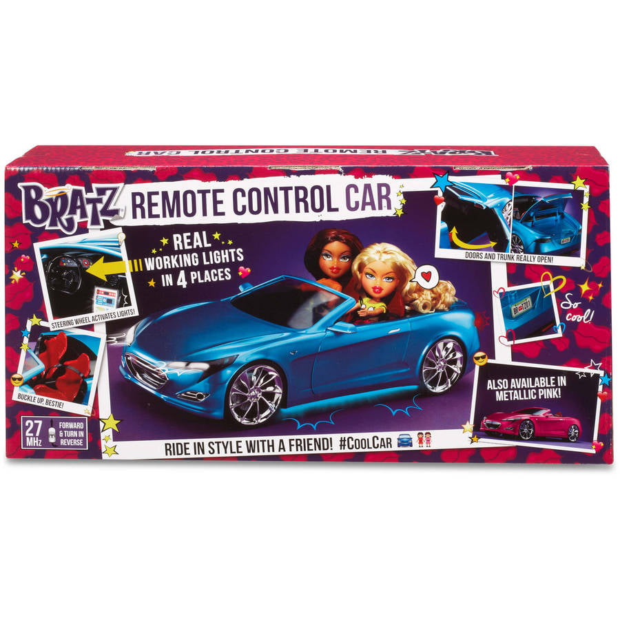 fósil ganar Deber Bratz RC Car, Electric Blue, Great Gift for Children Ages 6, 7, 8+ -  Walmart.com